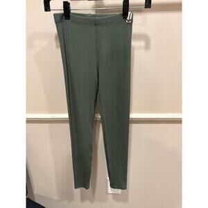 NEW KAVEAH girls rib legging in thyme